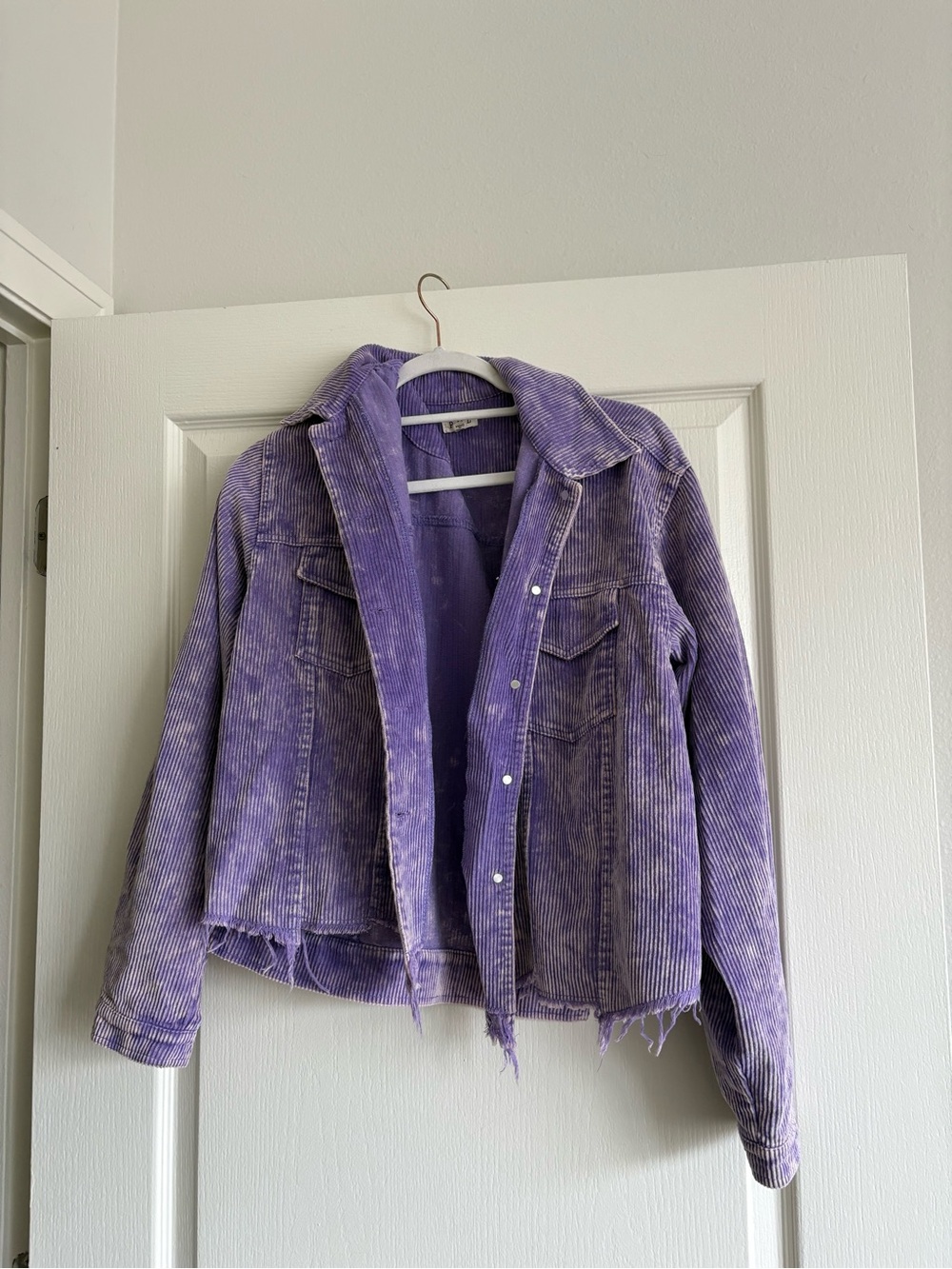 Purple Corduroy Jacket